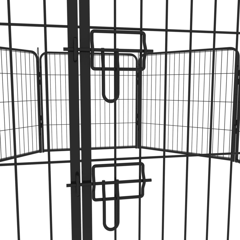 Dashelle 40'' H Metal Exercise Pen, 31"