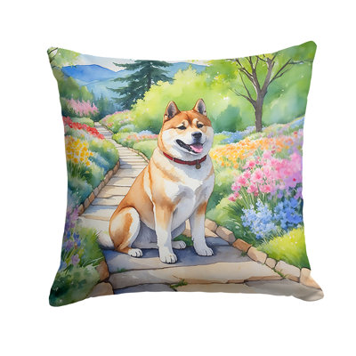 Spring Path Other/No Pattern Indoor/Outdoor Throw Pillow