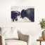Bison, art mural contemporain abstrait-129139839