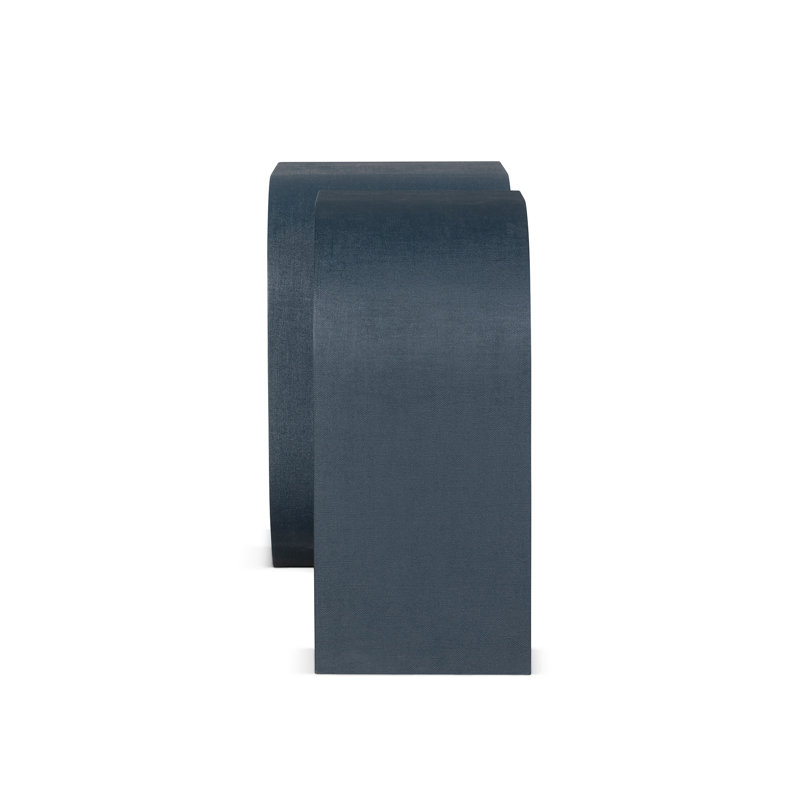 Rio Hall Console, Silk Linen, Indigo