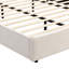 Upholstered Bed Frame with High Wingback Headboard,Reading Lamp and USB port-1730507909