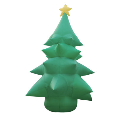 Arbre de Noël gonflable de 20 pieds de haut avec décoration de jardin intérieur / extérieur