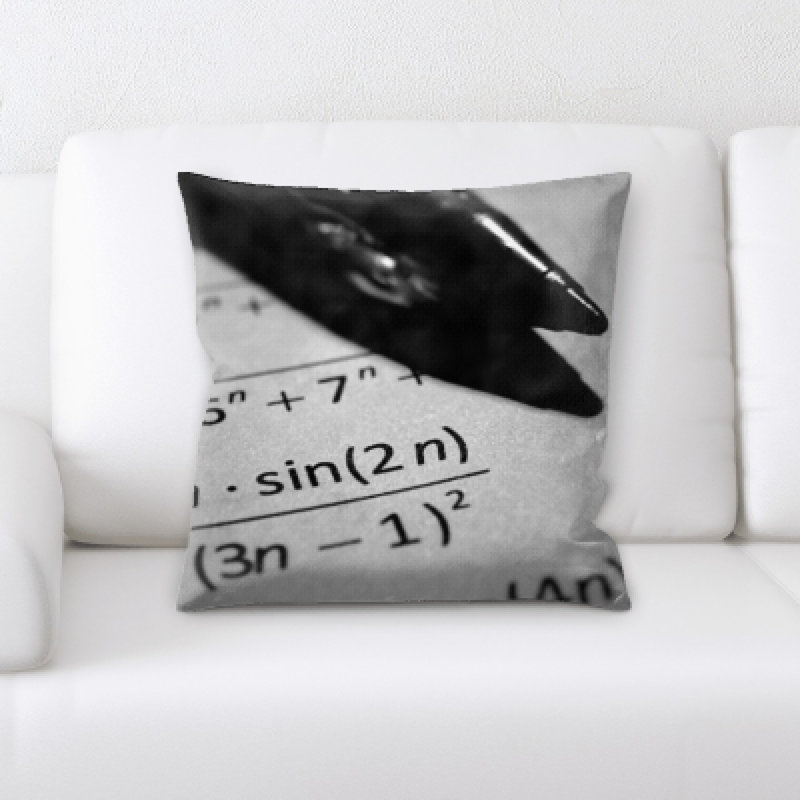 Microsuede Reversible Throw Pillow