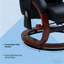 Fauteuil inclinable Vibration avec télécommande, pour la maison et le bureau