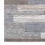Tapis large Beny, rayures abstraites tissées à la machine, gris-99376346