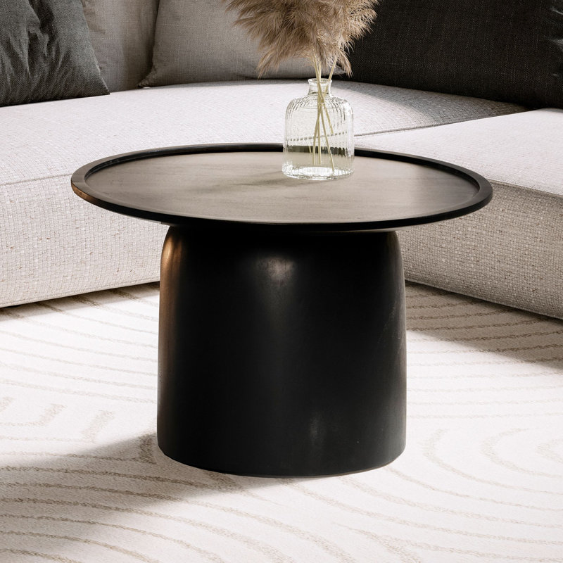 Nisbah Solid Wood Block Coffee Table