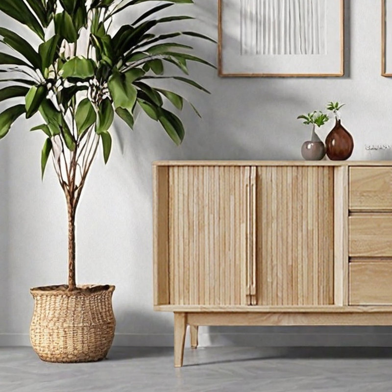 Rothbury, H 25,59 po x L 47,24 po x l 15,74 po, Bois naturel