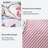 Kasentex Quilt Set - Lightweight Breadspread Coverlet Sets - All Season Bedding - Soft Light Summer Comforter, White Floral-110783976