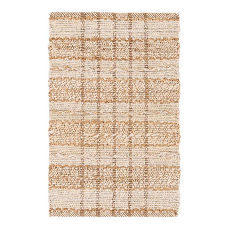 Tapis en jute tissé à la main Drift Laurel, Rectangle 2 pi x 3 pi 1 po