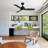 Demy 48'' Ceiling Fan with LED Lights and Remote Control 3-Blades