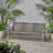 Outdoor Wicker 3 Seater Sofa, Patio Furniture Conversation Set For Backyard-1053894004