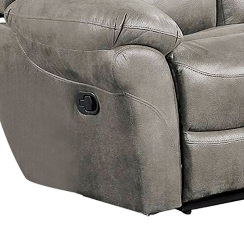 Manual Reclining Loveseat Chair with Pull Tab Mechanism,Stylish and Comfortable Seating