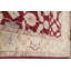Tapis unique en laine noué à la main Oushak rouge / beige de 10 pi 2 po x 13 pi 7 po Nisaiah