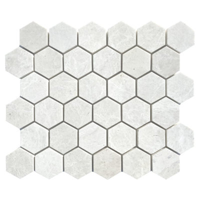 Vanilla 2 Inch Hexagon Polished
