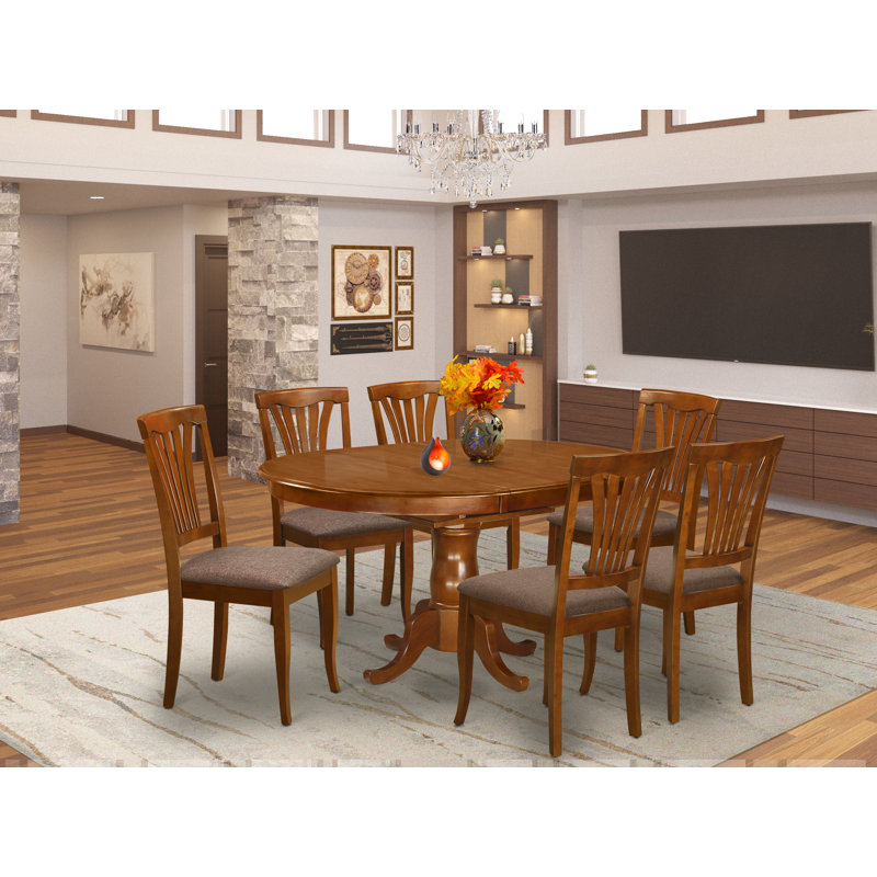 Ensemble de table de salle à manger 7 pièces 7 pièces Modernes