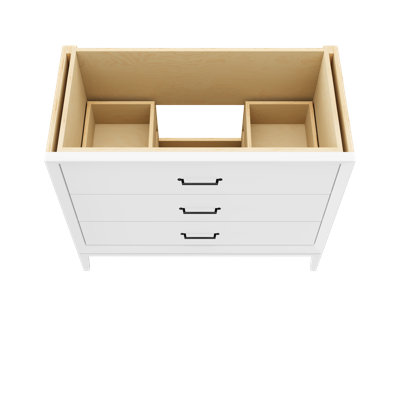 Alexandra Three-Drawer Single Bath Vanity