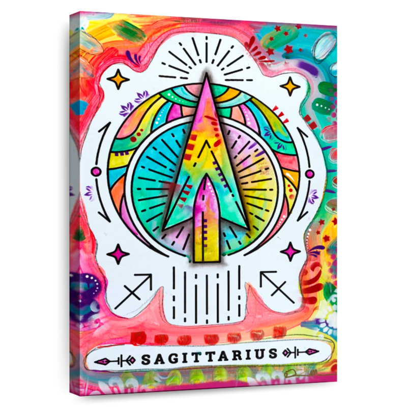 Adella Colorful Sagittarius, 36" H x 24" W