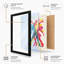 Figures in Motion Modern - Framed Print-2065474588-2065474584