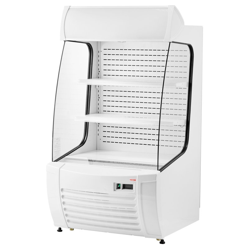 Open Air Merchandiser 2-Tier Display Cooler with Air Curtain 12.7cu.ft.