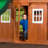 Backyard Discovery Shenandoah Cedar Wood Swing Set with Wave Slide, Clubhouse, Playhouse, and Play Kitchen