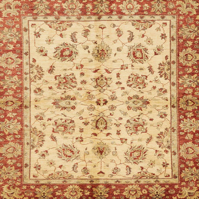 Wool Abstract Indoor Rug