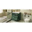 Meuble-lavabo de salle de bain avec lavabo en céramique et 3 tiroirs, rangement classique 30 po