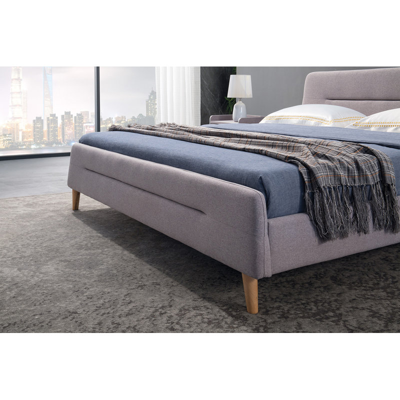 Upholstered Platform Bed, King