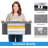 100L Foldable Storage Bags For Clothes, Blankets & More - Waterproof, Reinforced Handles, Clear Window