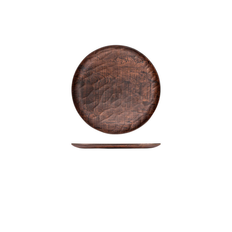Assiette en composite Turgla EcoGrain dia.9,75 "(ensemble de 2)