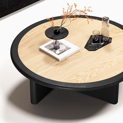Creative design sense solid wood coffee table