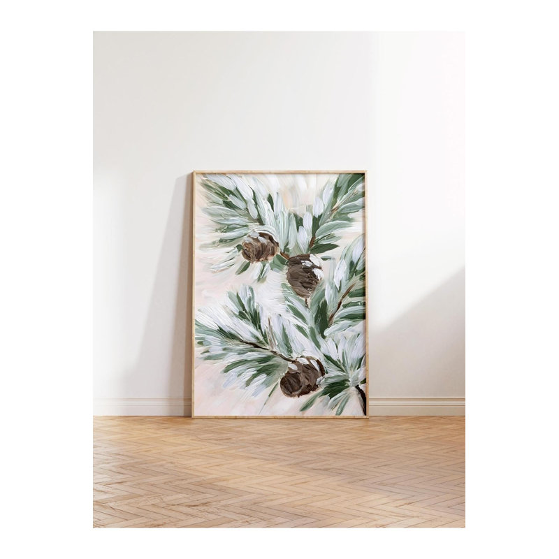 Peinture décorative encadrée