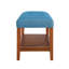 Banc rembourré en tissu avec rangement ouvert-1973037306