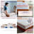 Alwyn Home 12 Inch Queen Size Medium Hybrid Mattress in a Box with CertiPUR-US Certified Pocket Spring, Pressure Relief and Motion Isolation-509900383