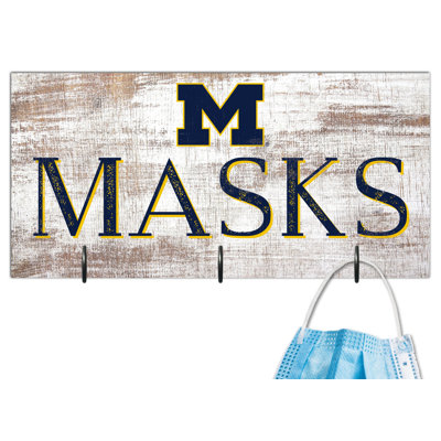 Wall 3 - Hook Wall Mounted Coat Rack