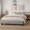 Lit plateforme tapissier Kessel