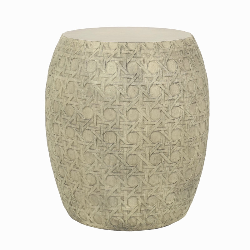 Outdoor Lightweight Concrete Side Table