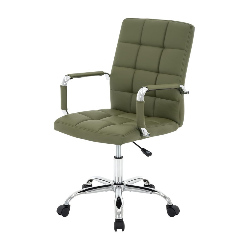 Fauteuil de bureau Kundra, Vert