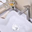 Robinet de lavabo de salle de bain en acier inoxydable - Bonde escamotable, débit réduit, écoulement d'eau en douceur