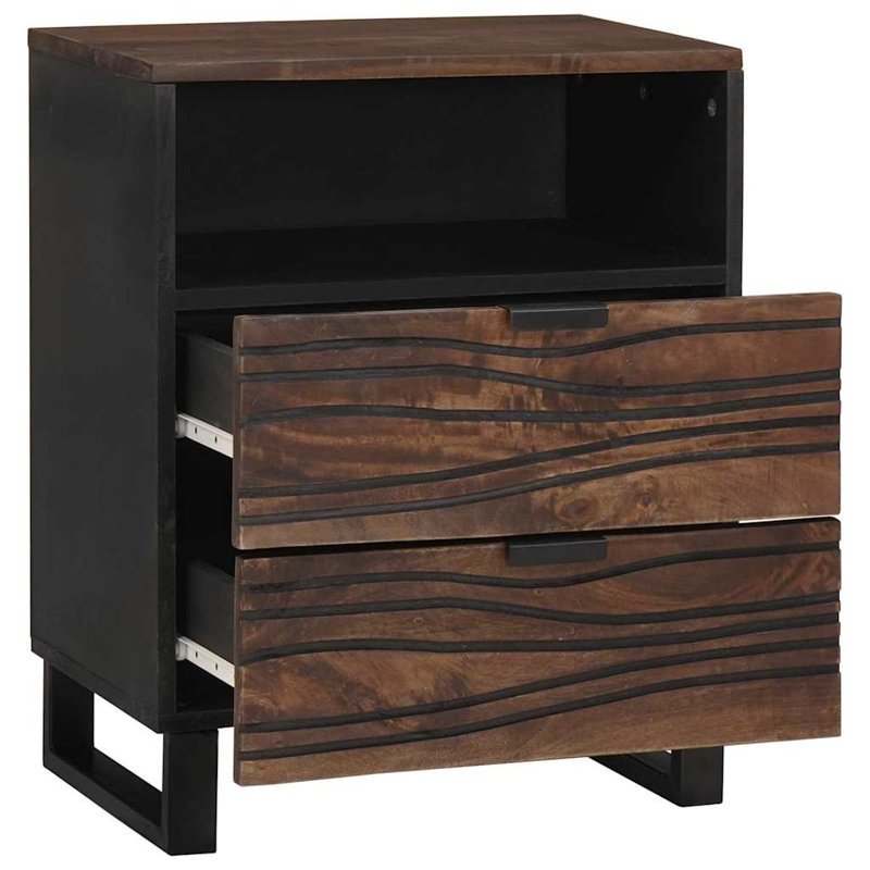 Bed Cabinet , Walnut