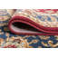 Tapis oriental bleu marine / rouge Clarence-20963801