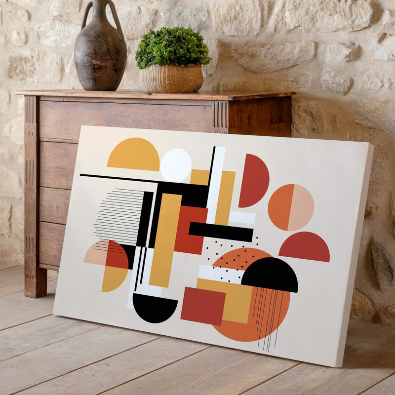 Toile, "Abstract", H 20 po x l 20 po