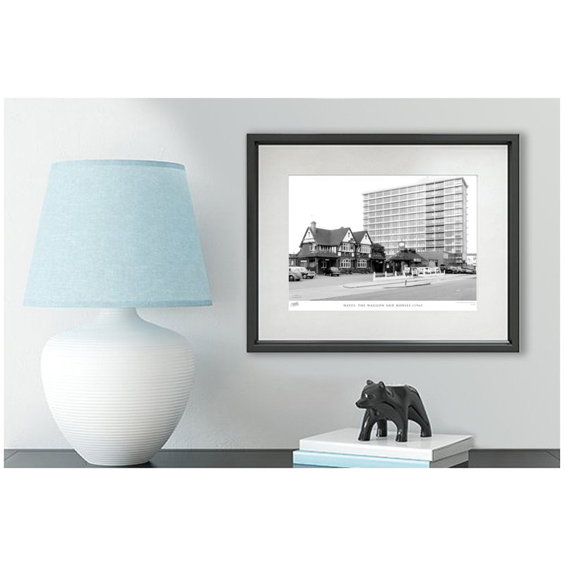 Hayes, The Waggon And Horses C1965 by Francis Frith - Single Picture Frame Print, 40cm H x 50cm W x 2.3cm D