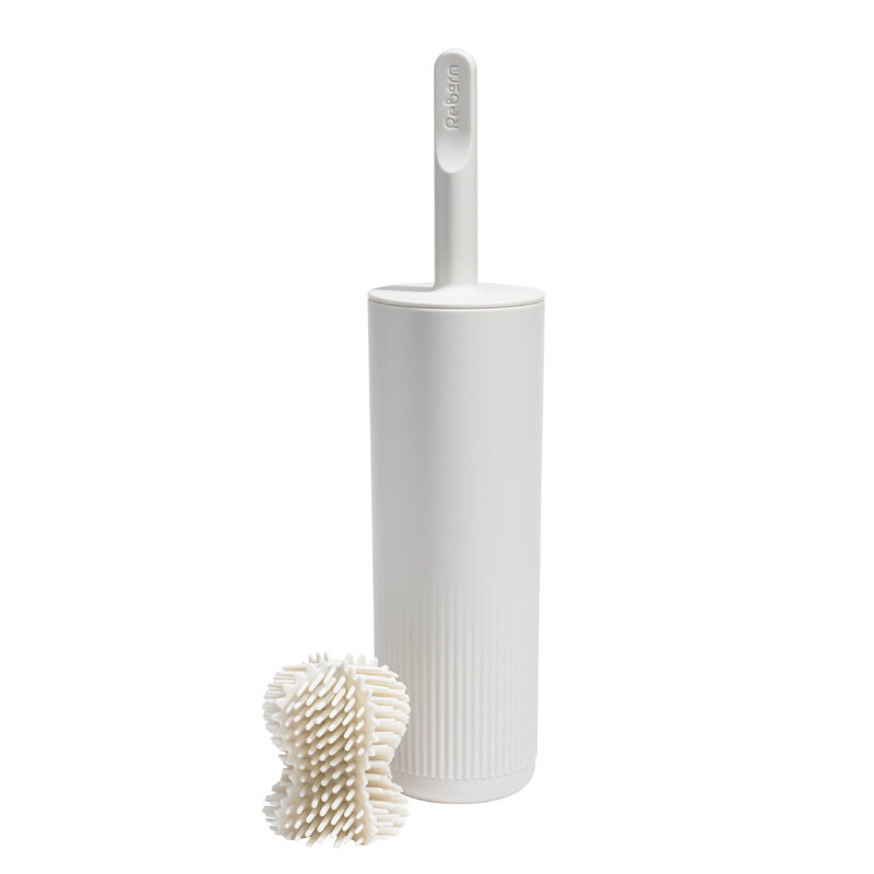 Recycled Toilet Brush - Made in UK, White