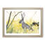 Alert Hare In The Meadow Framed Print-56632719-56632723