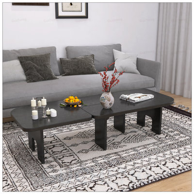 Ensemble de tables basses gigognes Modern Modern