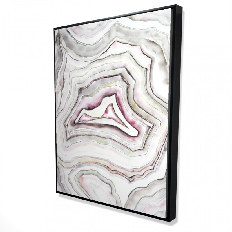 Geode - 36"x48" Framed canvas