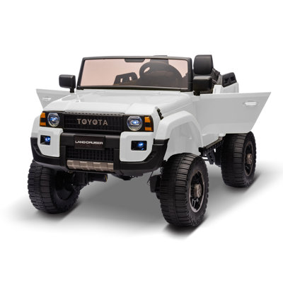 WH988 Electric Ride On Off Road SUV 24V Rechargeable Battery Four 550 Motors Remote Control Plastic Seat Plastic Wheels Pink Outdoor Adventure Vehicle Toy for Children US Standard Charger