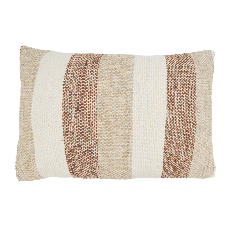 Housse de coussin en coton rayé Illyria Collection