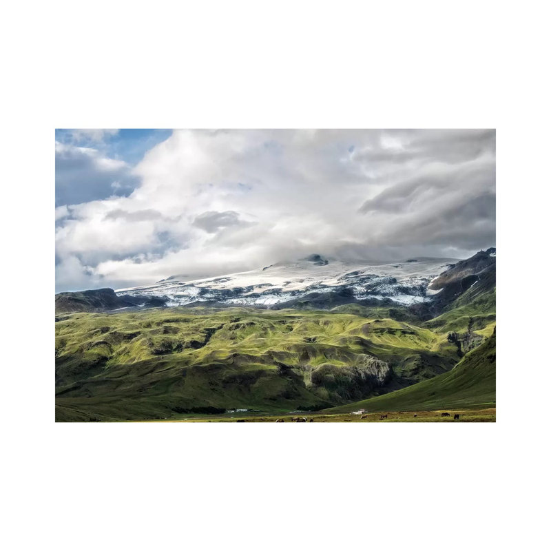 Glacial by MScottPhotography - Wrapped Canvas Print, 20.32 cm H x 30.48 cm W