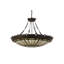 Luminaire suspendu bol 6 lumières Rhythm